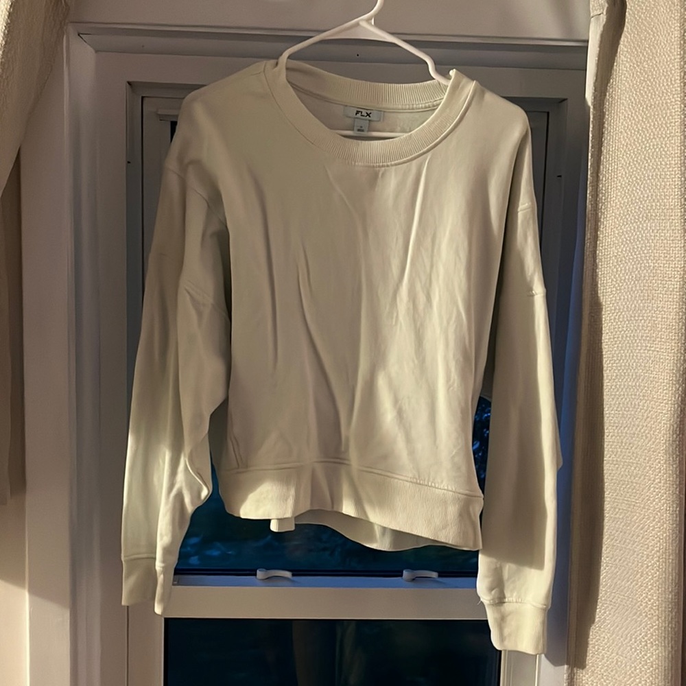 FLX cropped crewneck